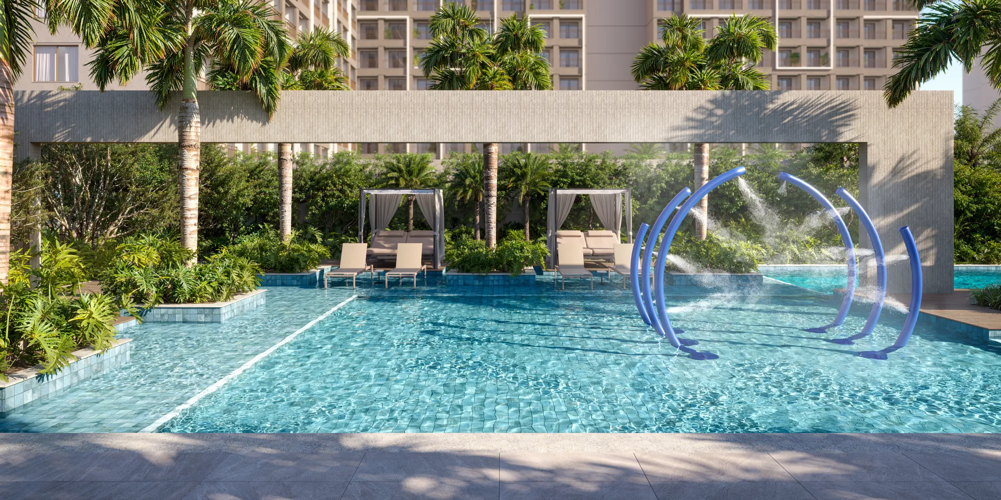 Piscina infantil | ON Resort Cidade Jardim