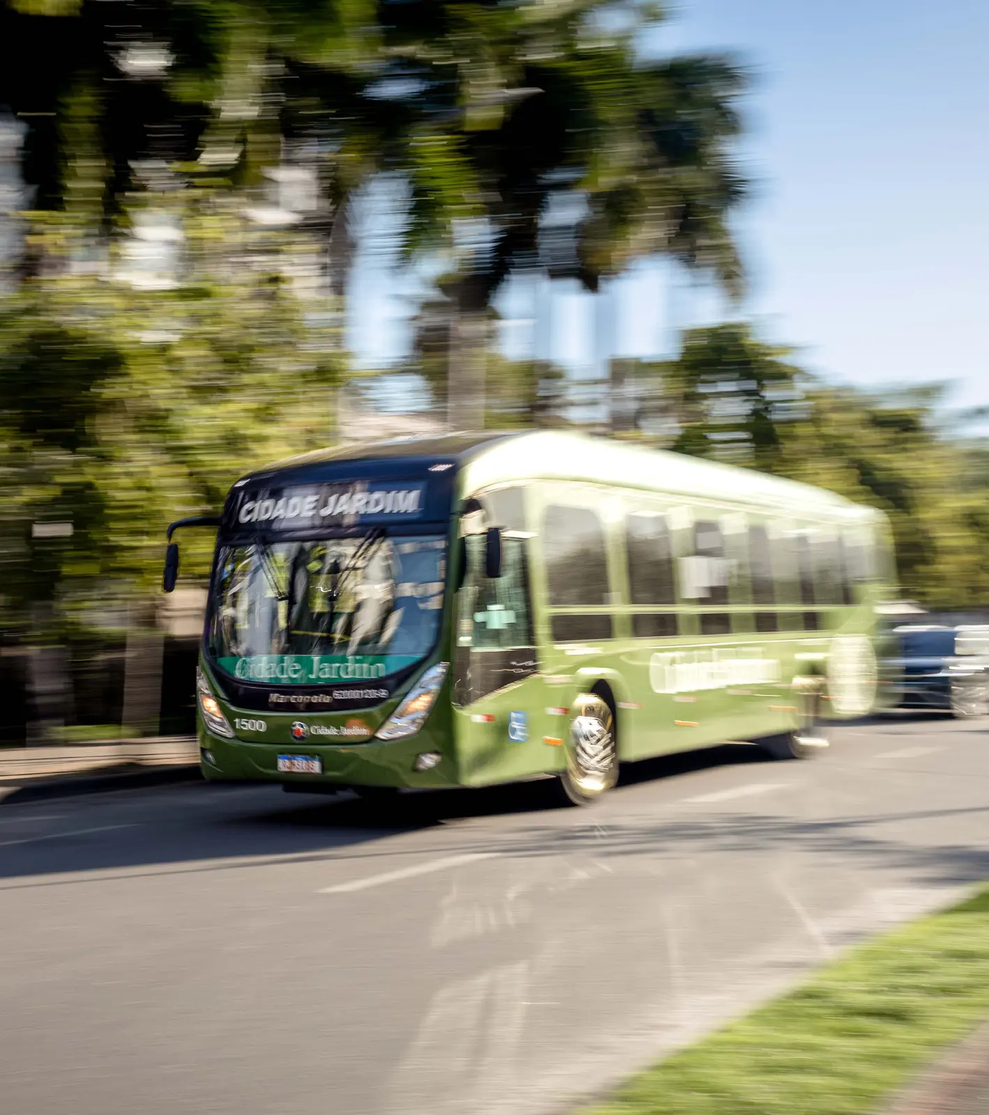 Ônibus exclusivo do Cidade Jardim