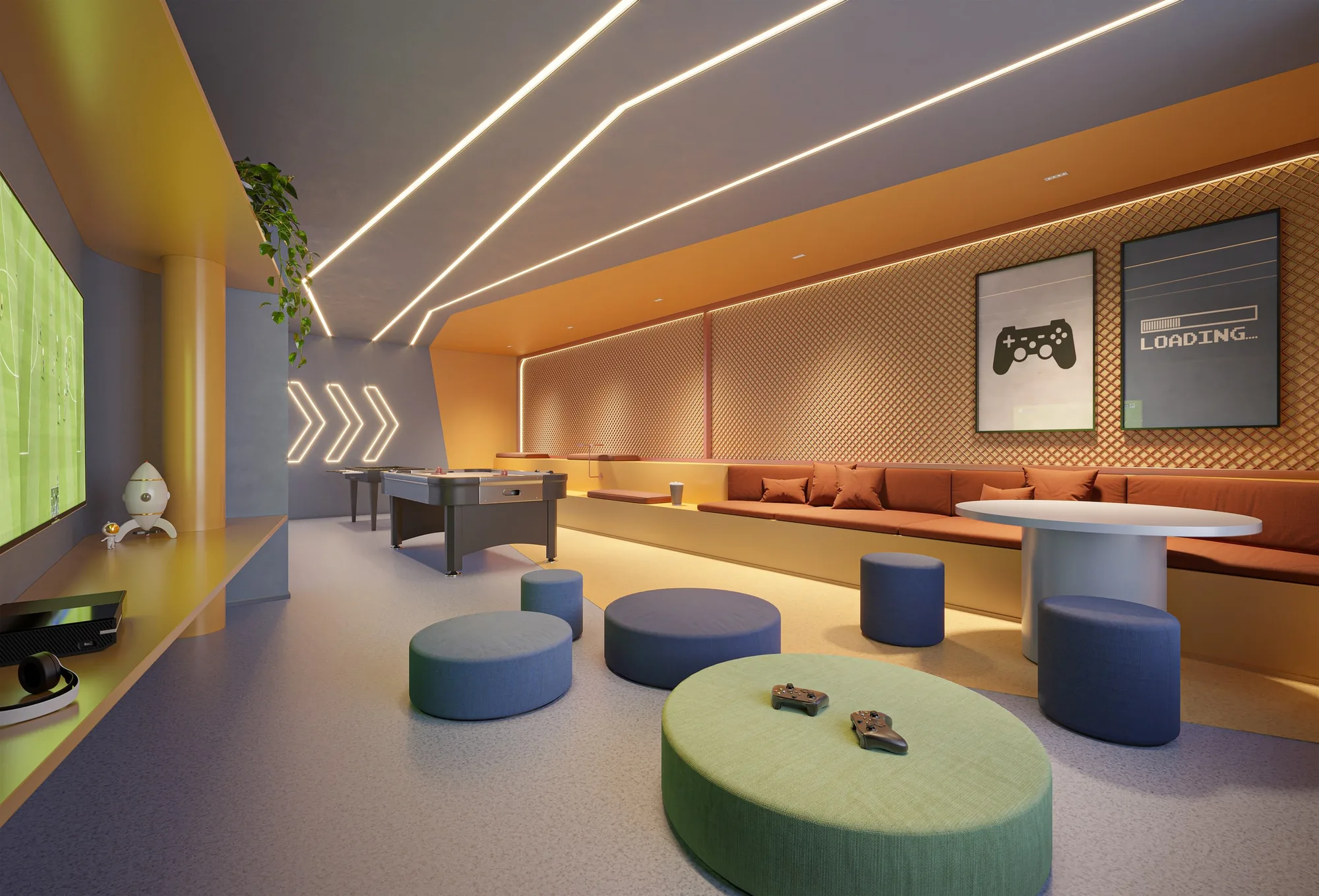 Espaço games | WE Barra by Living