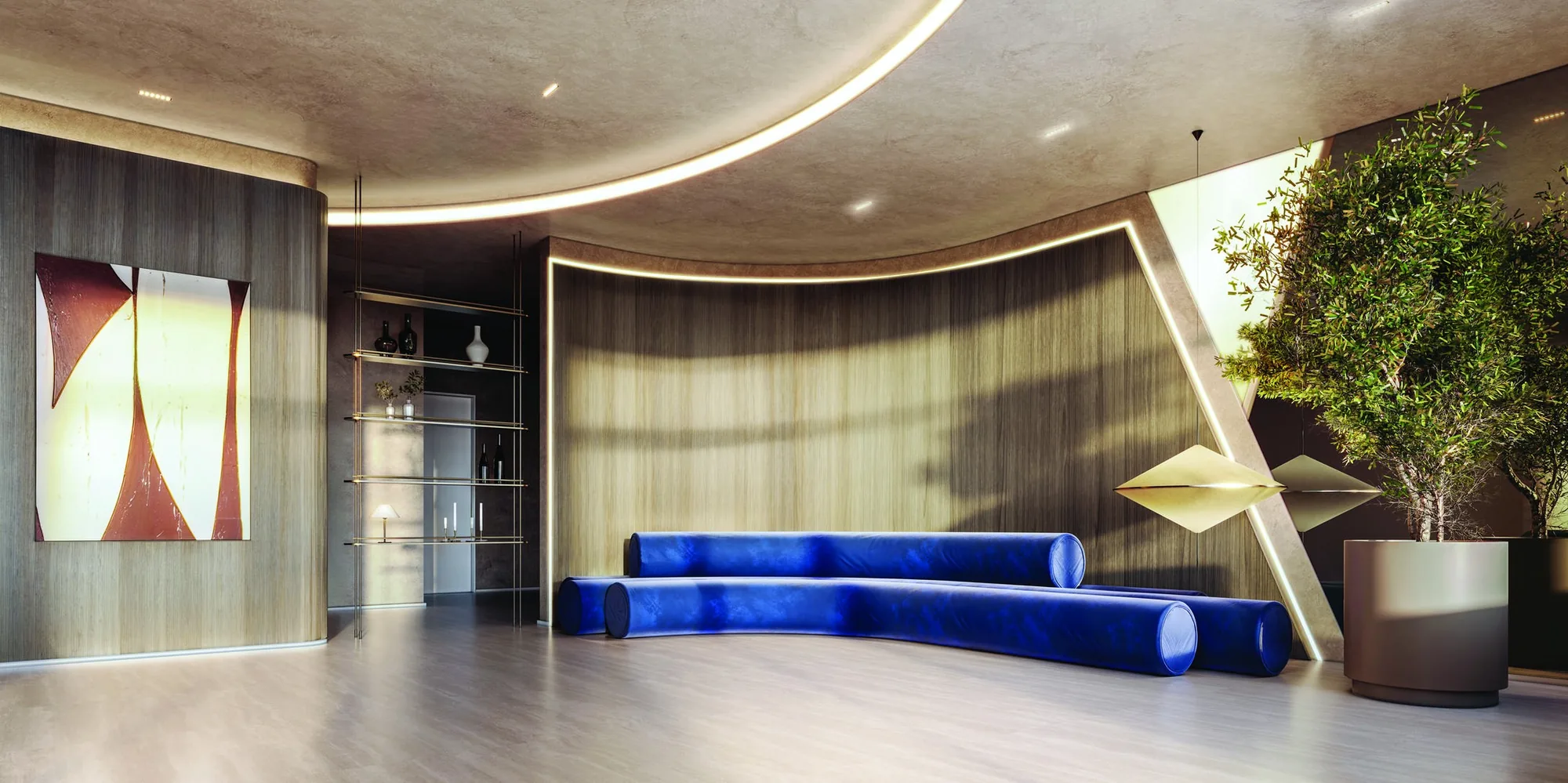 Lobby do Ed. Ibiza | WE Barra by Living