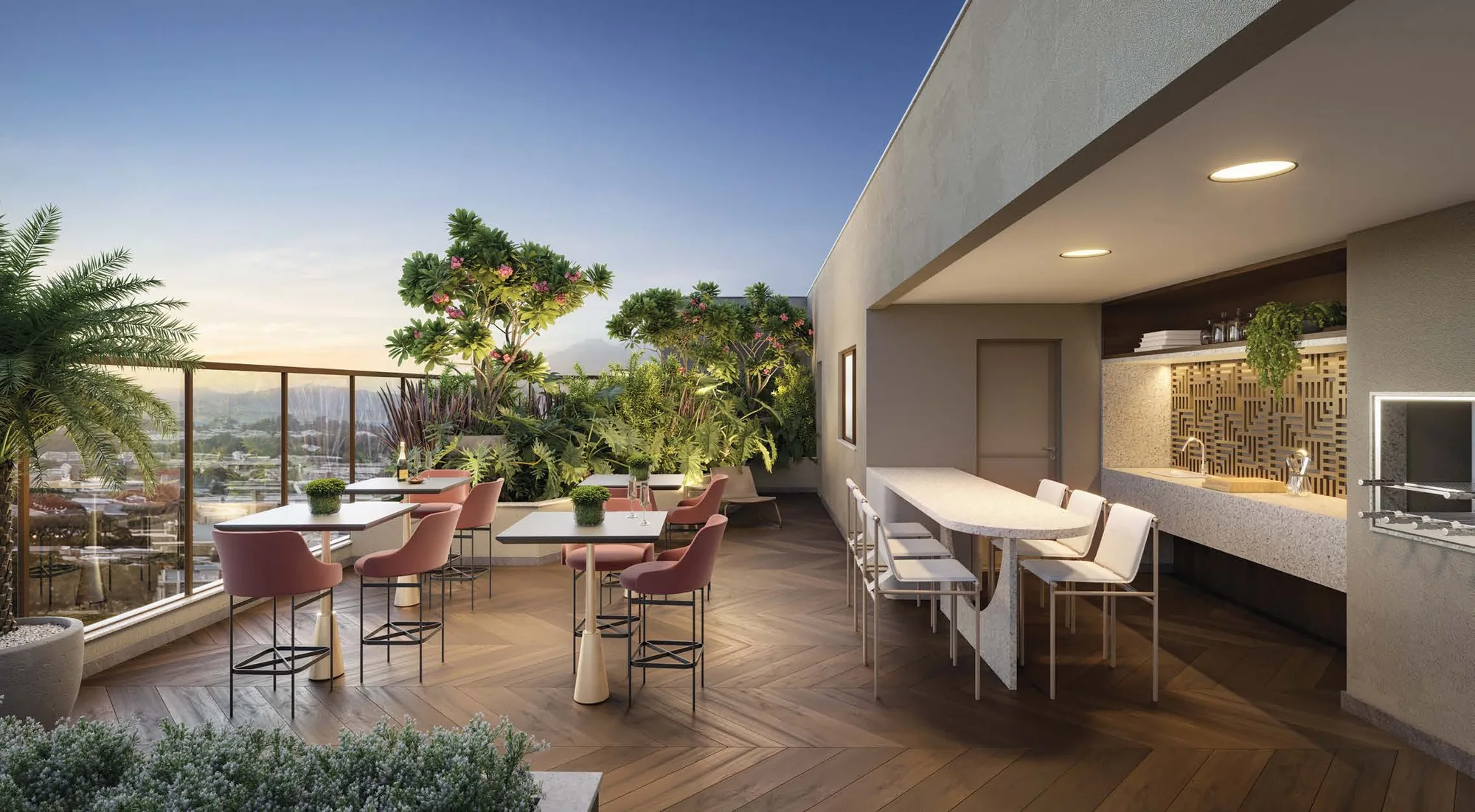 Sky gourmet no rooftop | WE Barra by Living